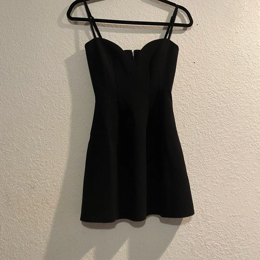 Princess Polly Rummy Mini Dress Black - Picture 4 of 7